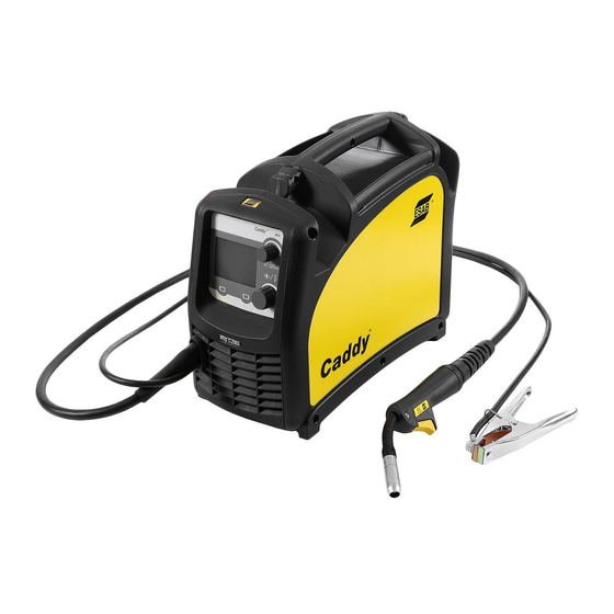 ESAB Caddy Mig C200i Betriebsanleitung