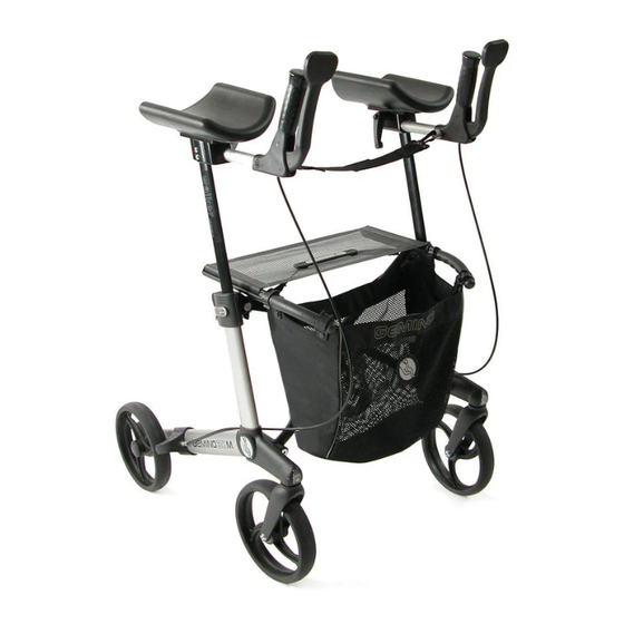Handicare Gemino Bedienanleitung