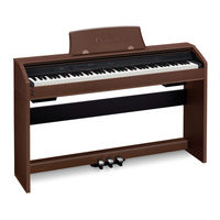 Casio Privia PX-760 Bedienungsanleitung