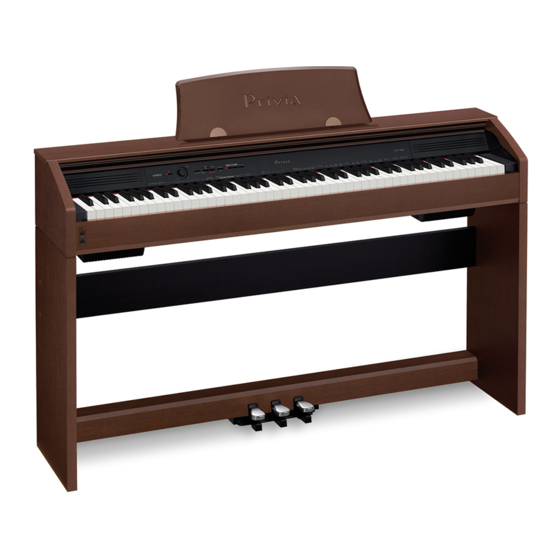 Casio Privia PX-760 Bedienungsanleitung