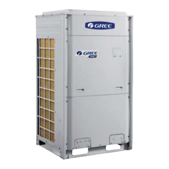 Krone Gree GMV5 WME-X Serie Installations- Und Bedienungsanleitung