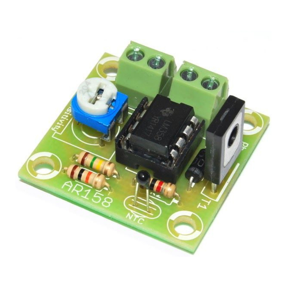 ARLI Electronics AR159 Kurzanleitung