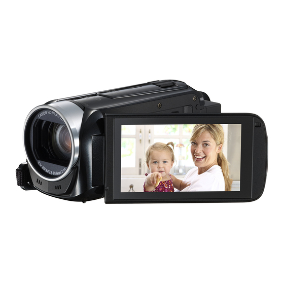 Canon Legria HF R46 Kurzanleitung