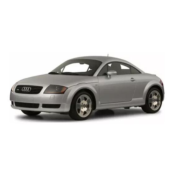 Audi TT Coupé Kurzanleitung