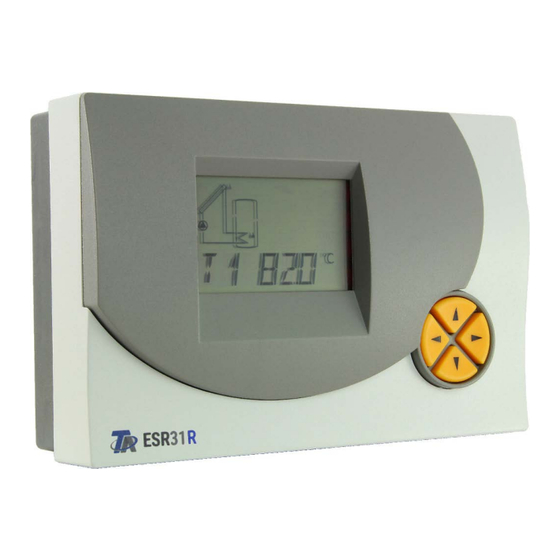 Technische Alternative ESR32 Bedienung Und Montage