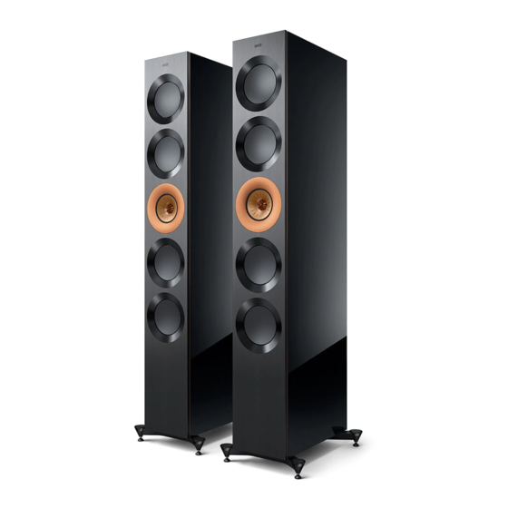 KEF REFERENCE Serie Bedienungsanleitung