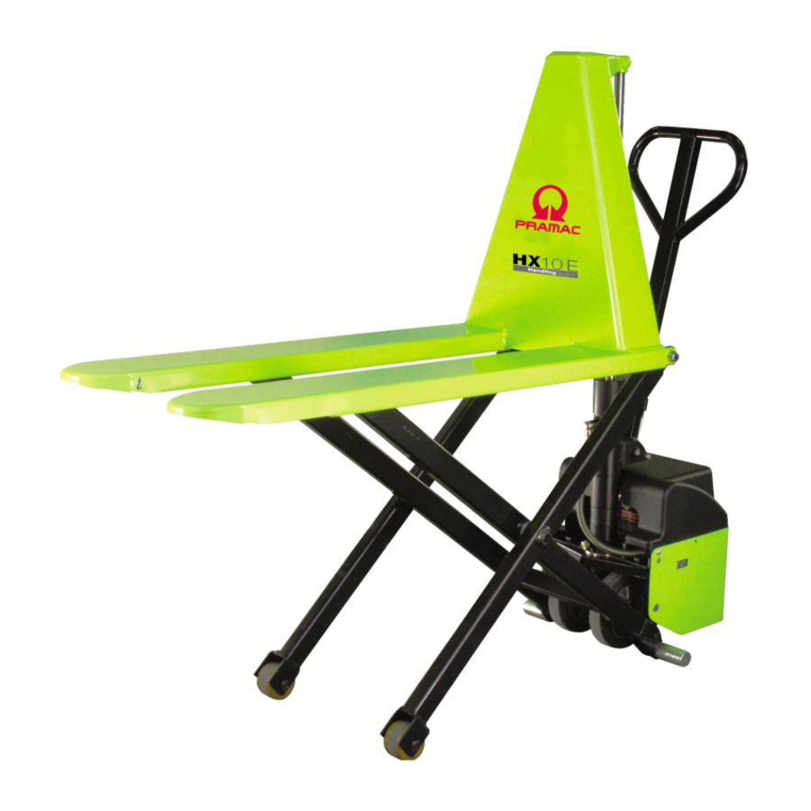 Pramac Lifter HX10E 540 Handbücher