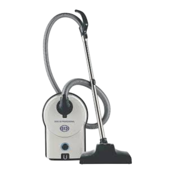 Sebo Professional D Serie Gebrauchsanweisung
