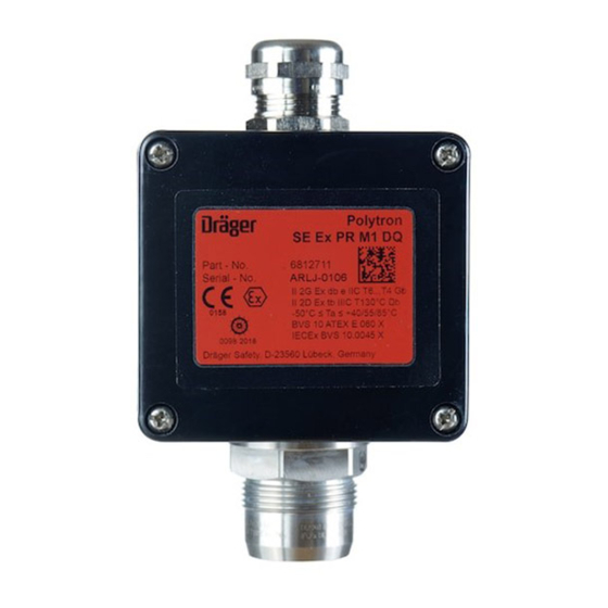 Dräger Polytron SE Ex PR M1 DQ Gebrauchsanweisung