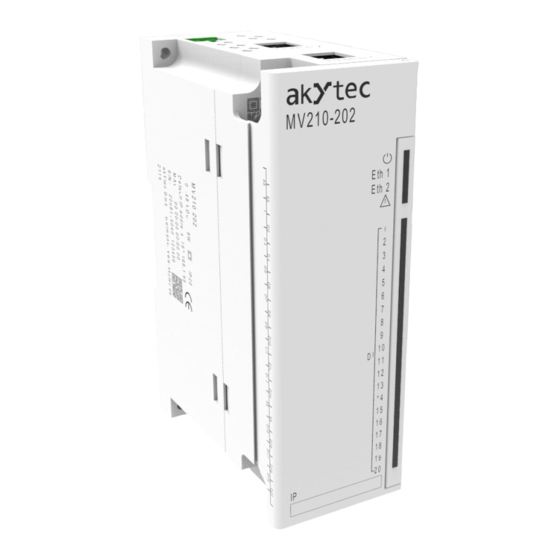 Akytec MV210-202 Bedienungsanleitung