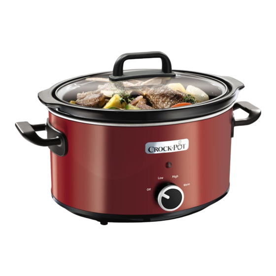 Crock-Pot SCV400 Bedienungsanleitung