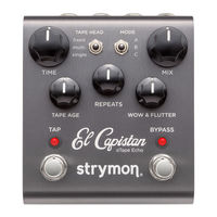 Strymon El Capistan Benutzerhandbuch