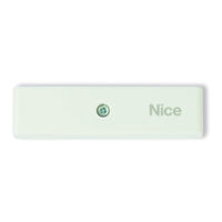 Nice NEMOVIBE/U Installierungs-Und Gebrauchsanleitungen Und Hinweise