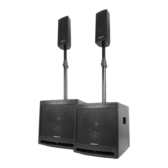VONYX VX1000BT Gebrauchsanleitung