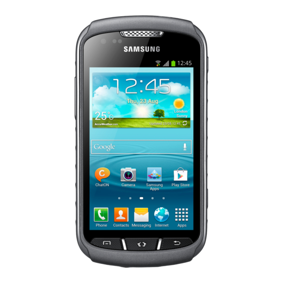 Samsung GALAXY Xcover 2 Benutzerhandbuch