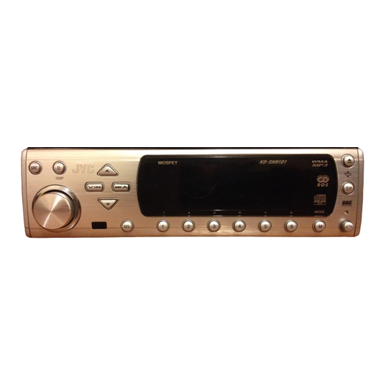 JVC KD-SH9101 Bedienungsanleitung