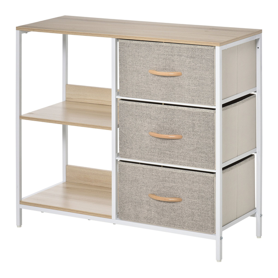 HOMCOM 831-407 Montageanleitung