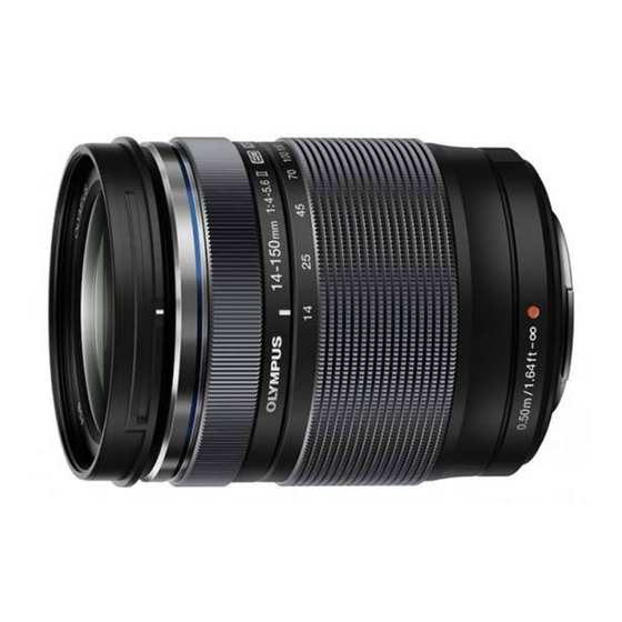 Olympus ED 14-150mm f4-5.6II Handbücher
