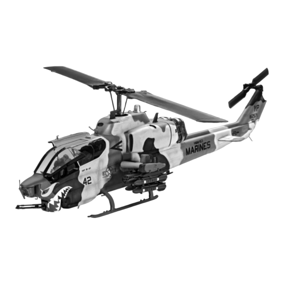 REVELL Bell AH-1W SuperCobra Bedienungsanleitung