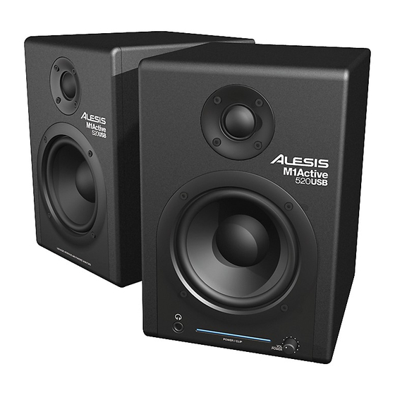 Alesis M1ACTIVE 520 USB Kurzanleitung