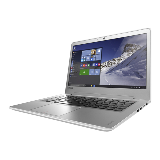 Lenovo ideapad 510S-13ISK Bedienungsanleitung