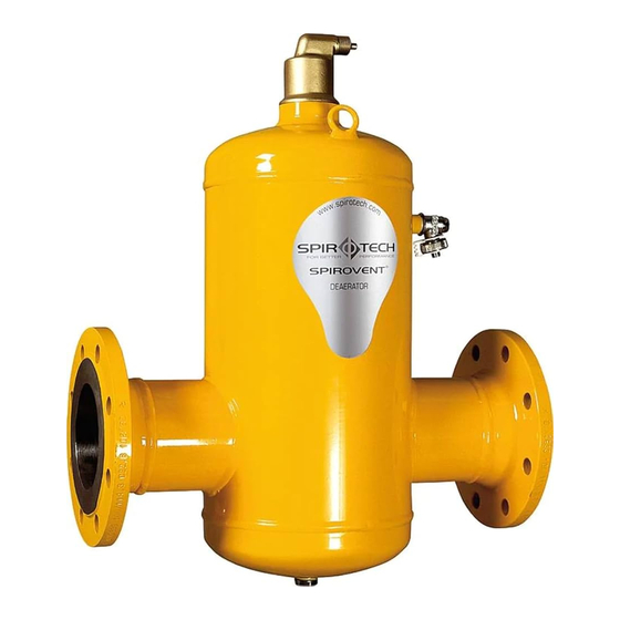 Spirotech SPIROVENT 'AIR Installations- Und Bedienungsanweisung
