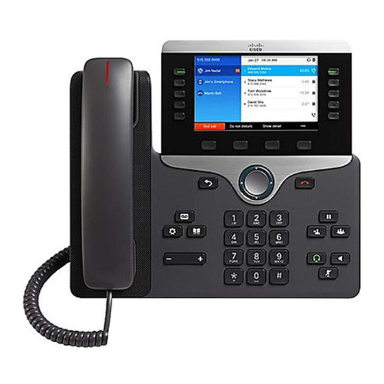 Cisco IP 8800 Serie Kurzanleitung