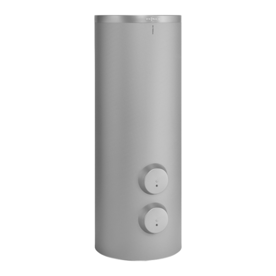 Viessmann Vitocell 100-B CVE Serviceanleitung Für Die Fachkraft