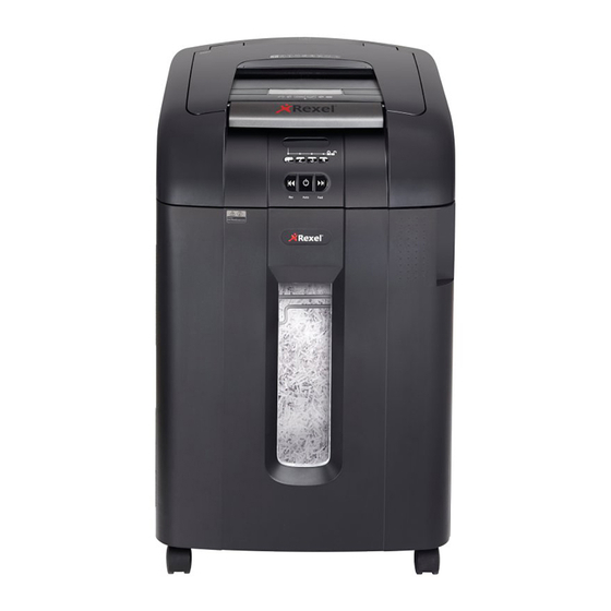 Rexel AUTO+ 600X Hier Beginnen