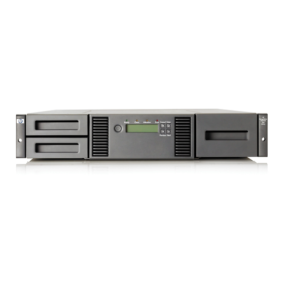 HP StorageWorks MSL2024 Benutzer- Und Servicehandbuch