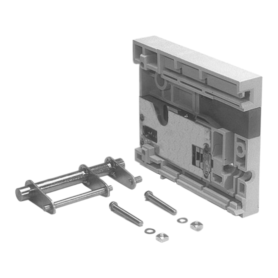 ABB SACE Isomax S Montageanleitung