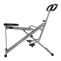 Sunny UPRIGHT ROW-N-RIDE EXERCISER 077S Bedienungsanleitung
