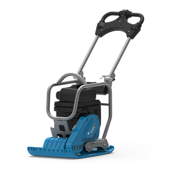 Weber mt CF 2 DC Bedienungs- Und Wartungsanleitung