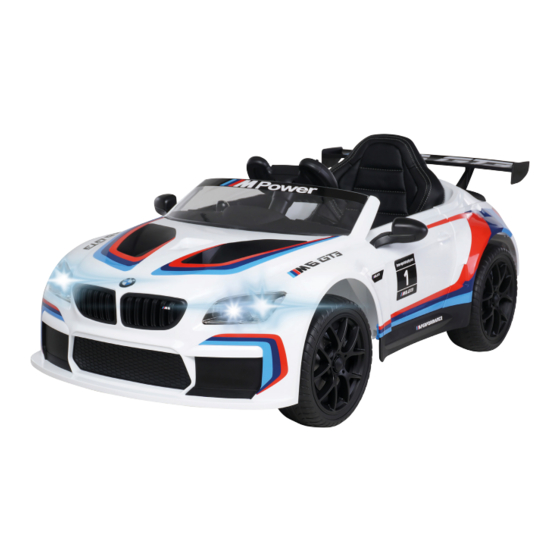 Actionbikes BMW M6 GT3 Original Bedienungsanleitung