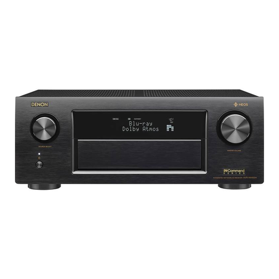 Denon AVR-X4400H Bedienungsanleitung