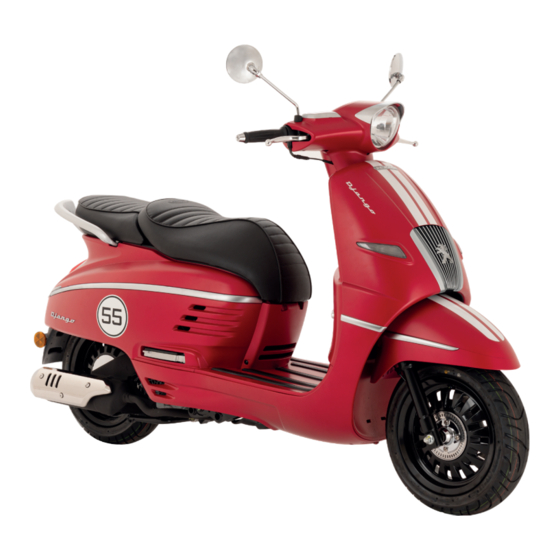 Peugeot Motorcycles DJANGO Bedienungsanleitung