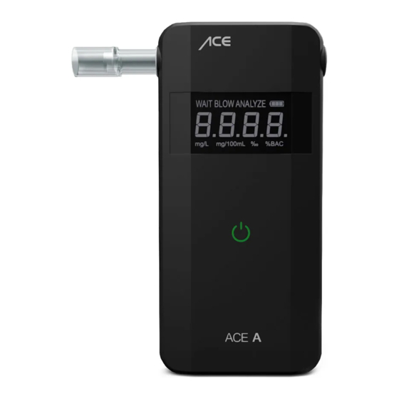 Ace instruments ACE A Bedienungsanleitung