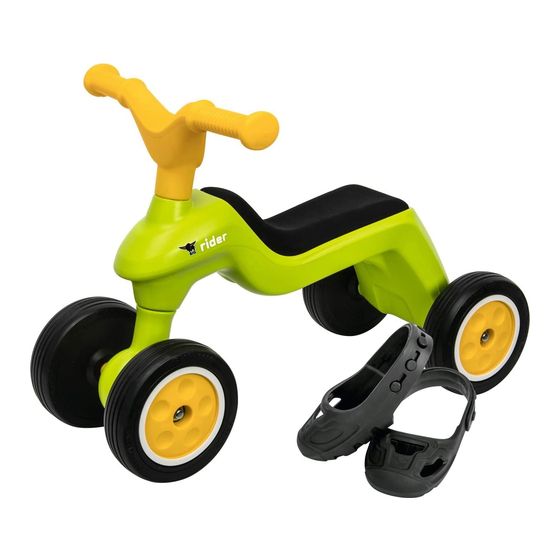 BIG rider Bedienungsanleitung