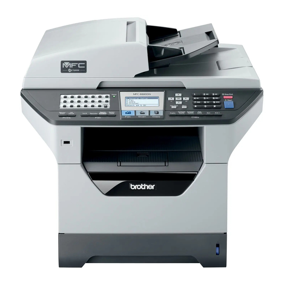 Brother MFC-8880DN Installationsanleitung