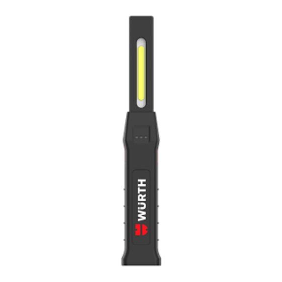 Würth ERGOPOWER PEN+ Originalbetriebsanleitung
