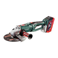 Metabo WPB 36 LTX BL 230 Originalbetriebsanleitung