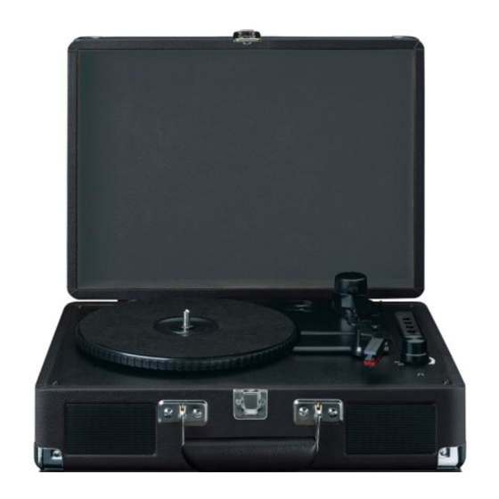 LENCO Classic Phono TT-115BK Bedienungsanleitung