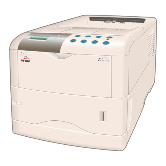 Kyocera Mita FS-1800 Installationsanleitung