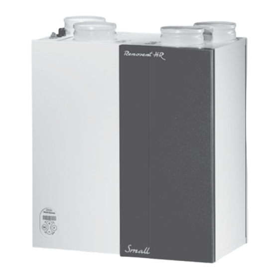 Brink Renovent Small series Installationsvorschriften