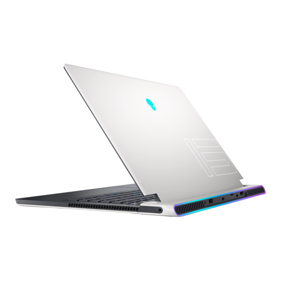 Alienware x15 R2 Einrichtung Und Technische Daten
