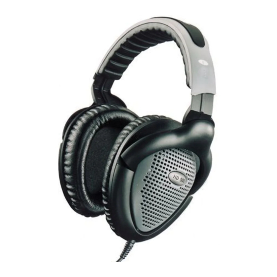 Sennheiser HD 500 FUSION Gebrauchsanleitung