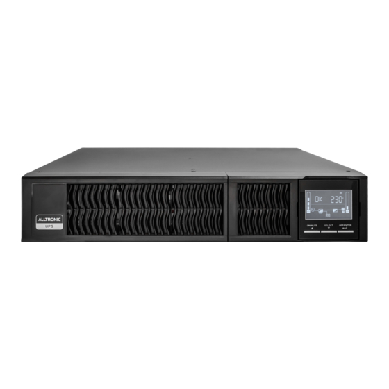 ALLTRONIC One V9 Serie Benutzerhandbuch