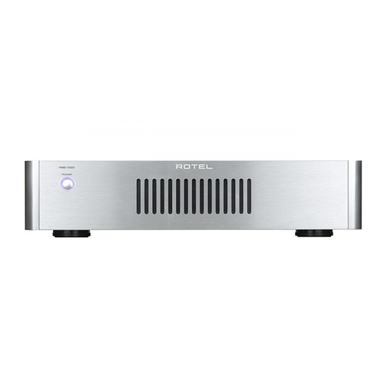 Rotel RB-1572 Bedienungsanleitung