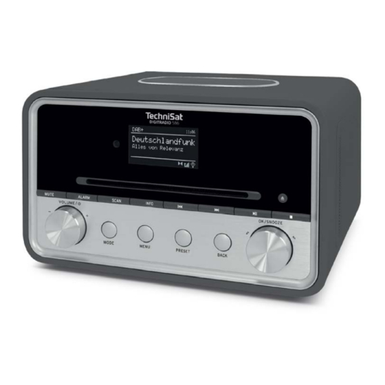 TechniSat DIGITRADIO 586 Bedienungsanleitung