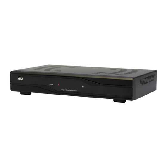 SEC DVB-S Settop Box SB-1200 Bedienungsanleitung